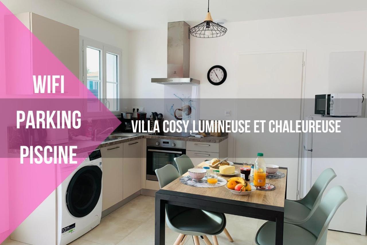 Le Mousse Maison Avec Piscine/Parking/Wifi/Plages 5Kms Les Mathes Εξωτερικό φωτογραφία