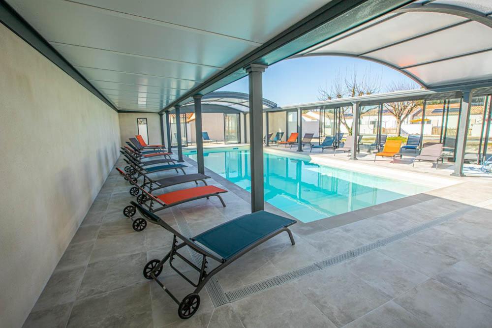 Le Mousse Maison Avec Piscine/Parking/Wifi/Plages 5Kms Les Mathes Εξωτερικό φωτογραφία